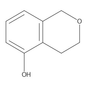 3,4-dihydro-1H-2-benzopyran-5-ol Structure