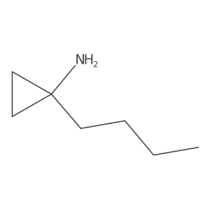 1-Butylcyclopropan-1-amine结构式