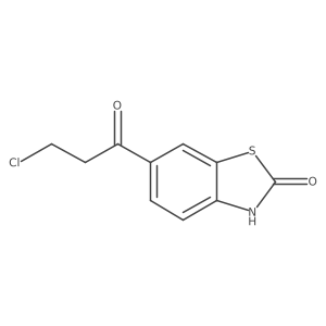6-(3-chloropropanoyl)benzo[d]thiazol-2(3H)-one Structure