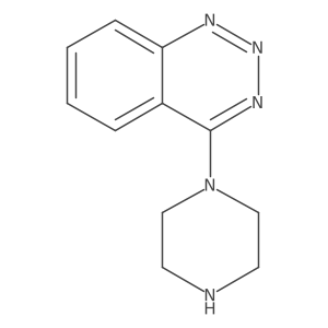 4-(Piperazin-1-yl)benzo[d][1,2,3]triazine Structure
