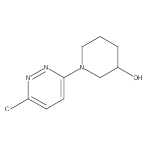 (S)-1-(6-chloropyridazin-3-yl)piperidin-3-ol Structure
