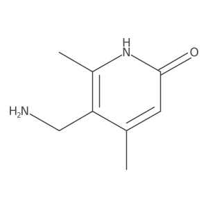 5-(Aminomethyl)-4,6-dimethylpyridin-2(1H)-one Structure