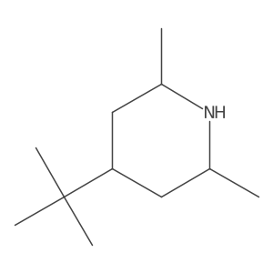 4-Tert-butyl-2,6-dimethylpiperidine结构式