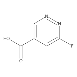 6-Fluoropyridazine-4-carboxylic acid结构式