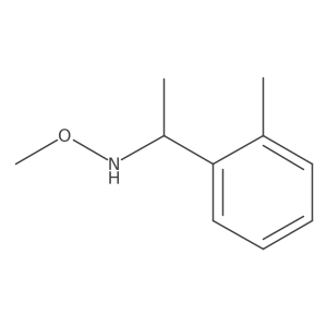 Methoxy[1-(2-methylphenyl)ethyl]amine结构式