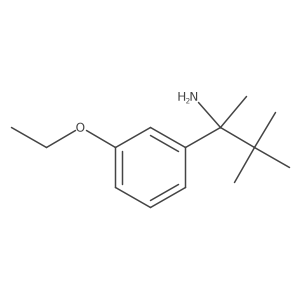 Benzenemethanamine, I+/--(1,1-dimethylethyl)-3-ethoxy-I+/--methyl-结构式