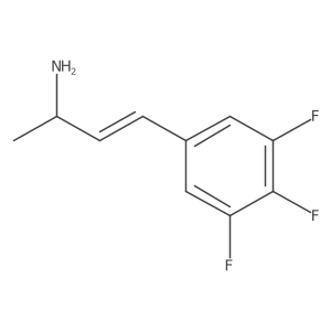 4-(3,4,5-Trifluorophenyl)but-3-en-2-amine Structure