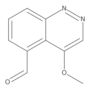 4-Methoxy-5-cinnolinecarboxaldehyde Structure