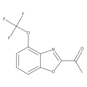 1-(4-(Trifluoromethoxy)benzo[d]oxazol-2-yl)ethanone Structure