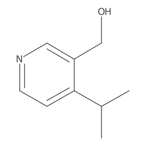 (4-Isopropylpyridin-3-yl)methanol Structure