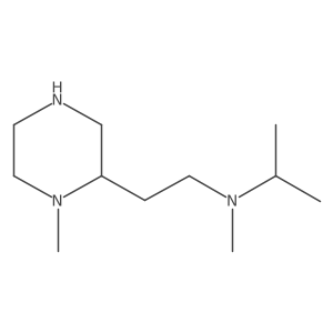 Methyl[2-(1-methylpiperazin-2-yl)ethyl](propan-2-yl)amine结构式