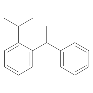 Benzene, 1-(1-methylethyl)-2-(1-phenylethyl)-结构式