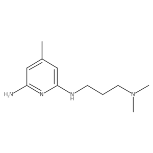 N2-[3-(dimethylamino)propyl]-4-methyl-2,6-pyridinediamine Structure