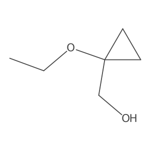 (1-Ethoxycyclopropyl)methanol Structure