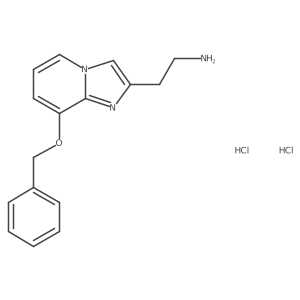 2-[8-(Benzyloxy)imidazo[1,2-a]pyridin-2-yl]ethan-1-amine dihydrochloride结构式