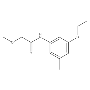 N-(3-Ethoxy-5-methylphenyl)-2-methoxyacetamide Structure