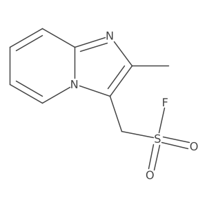 {2-Methylimidazo[1,2-a]pyridin-3-yl}methanesulfonyl fluoride Structure