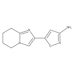 5-{5H,6H,7H,8H-imidazo[1,2-a]pyridin-2-yl}-1,2-oxazol-3-amine Structure
