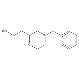 O-[(4-benzylmorpholin-2-yl)methyl]hydroxylamine Structure