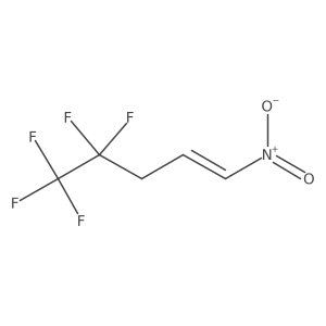 4,4,5,5,5-Pentafluoro-1-nitropent-1-ene Structure
