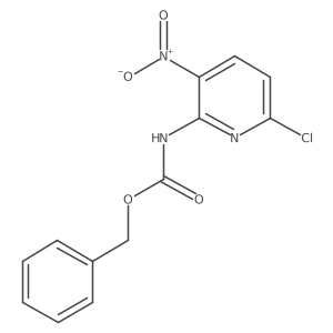 benzyl N-(6-chloro-3-nitropyridin-2-yl)carbamate Structure
