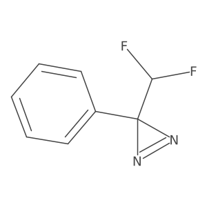 3-(difluoromethyl)-3-phenyl-3H-diazirine结构式