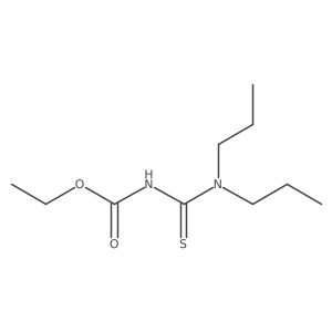 ethyl N-(dipropylcarbamothioyl)carbamate结构式