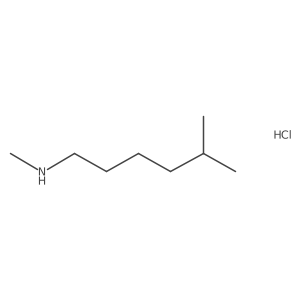 Methyl(5-methylhexyl)amine hydrochloride结构式
