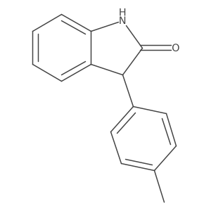 3-(P-Tolyl)indolin-2-one Structure