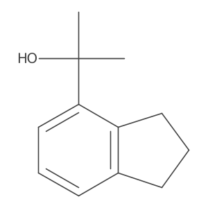 4-(1-Hydroxy-1-methylethyl)indan Structure