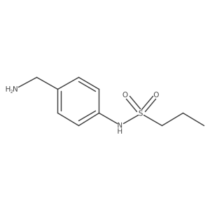 N-[4-(Aminomethyl)phenyl]-1-propanesulfonamide结构式
