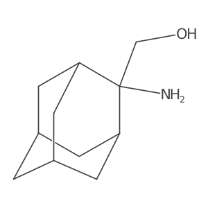(2-Aminoadamantan-2-yl)methanol Structure