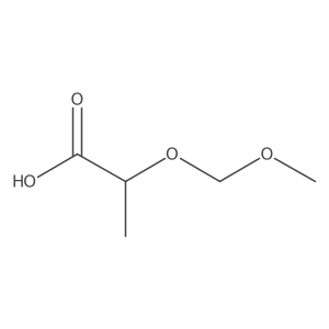 (2S)-2-(methoxymethoxy)propanoic acid结构式