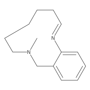 4,5,6,7,8,9-Hexahydro-8-methyl-3H-1,8-benzodiazacycloundecine结构式