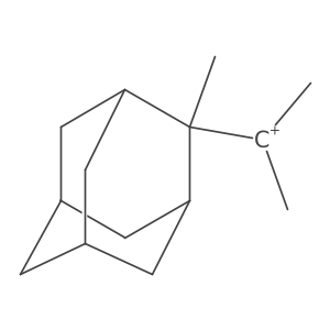 Ethylium, 1-methyl-1-(2-methyltricyclo[3.3.1.13,7]dec-2-yl)- Structure
