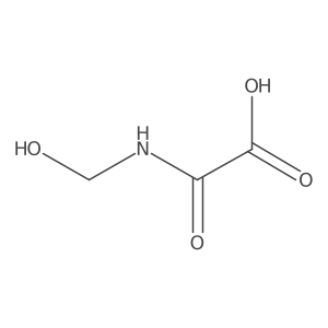 Acetic acid, 2-[(hydroxymethyl)amino]-2-oxo-结构式