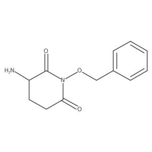 3-Amino-1-(benzyloxy)piperidine-2,6-dione Structure