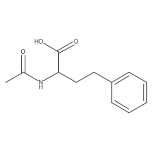 (S)-2-Acetamido-4-phenylbutanoic acid Structure