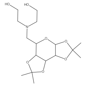 2-[2-hydroxyethyl-[[(1S,2R,6R,8R,9S)-4,4,11,11-tetramethyl-3,5,7,10,12-pentaoxatricyclo[7.3.0.02,6]dodecan-8-yl]methyl]amino]ethanol Structure