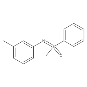 methyl-(m-tolylimino)-oxo-phenyl-lambda6-sulfane Structure