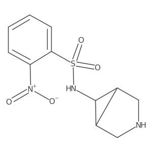 N-{3-azabicyclo[3.1.0]hexan-6-yl}-2-nitrobenzene-1-sulfonamide Structure