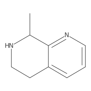 8-Methyl-5,6,7,8-tetrahydro-[1,7]naphthyridine Structure