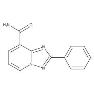 2-Phenyl[1,2,4]triazolo[1,5-a]pyridine-8-carboxamide Structure