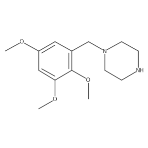 1-[(2,3,5-Trimethoxyphenyl)methyl]piperazine结构式