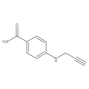 4-(2-Propynylamino)benzamide结构式
