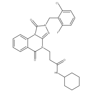 2-[3-(2,3-dihydro-1H-indol-1-ylcarbonyl)-6-oxopyridazin-1(6H)-yl]-N-(3-fluorophenyl)acetamide Structure