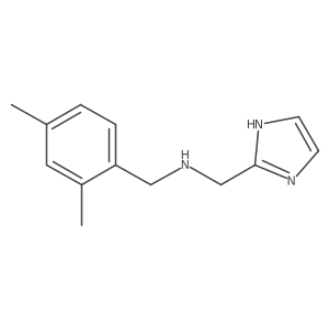 1-(2,4-dimethylphenyl)-N-(1H-imidazol-2-ylmethyl)methanamine Structure