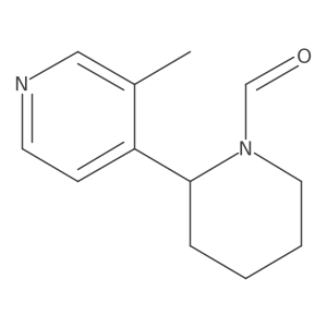 2-(3-methyl-4-pyridyl)piperidine-1-carbaldehyde结构式