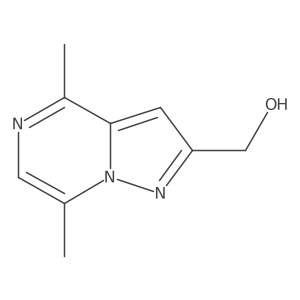 (4,7-Dimethylpyrazolo[1,5-a]pyrazin-2-yl)methanol结构式