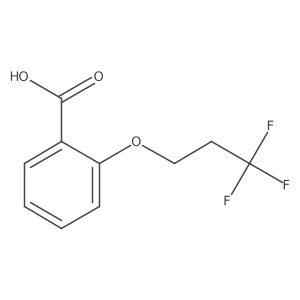 2-(3,3,3-Trifluoropropoxy)benzoic acid结构式
